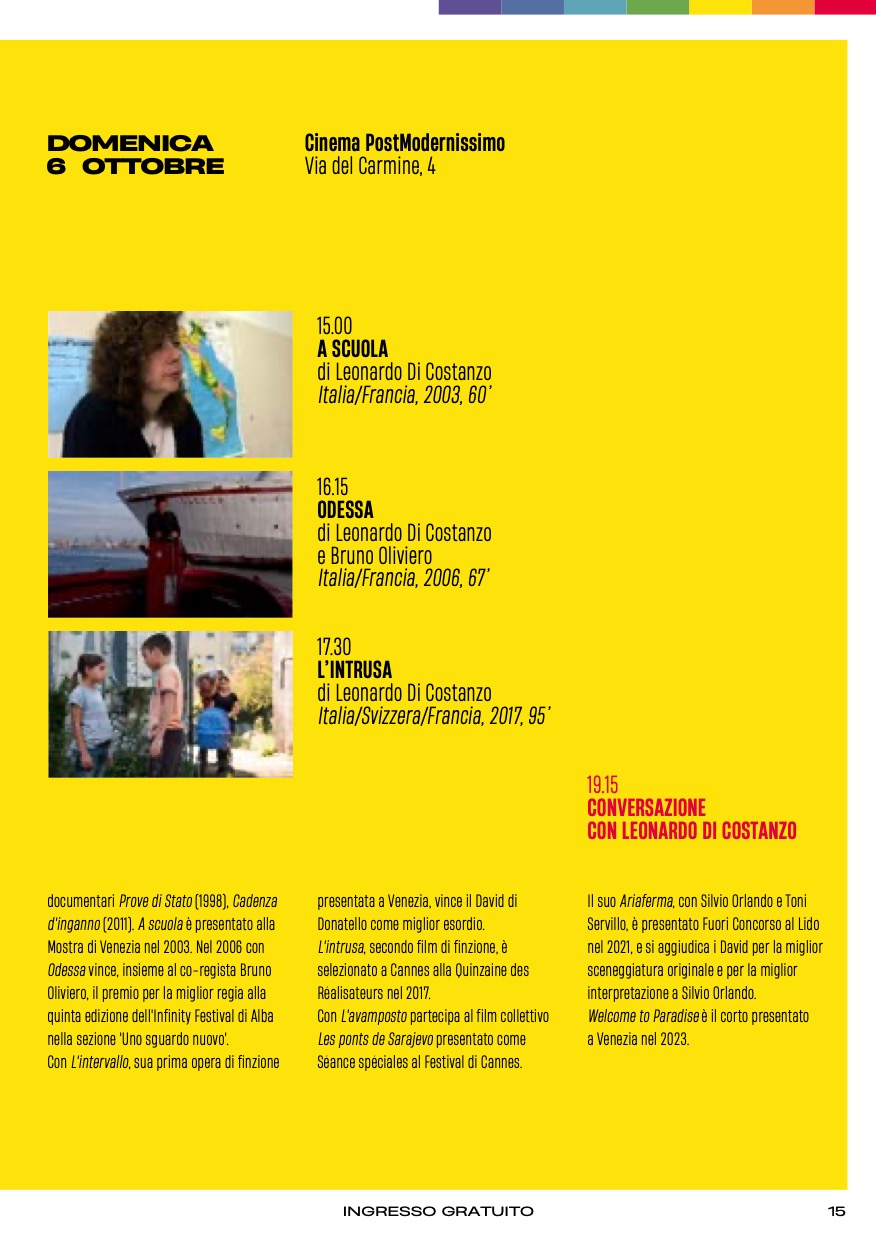 Programma PerSo Film Festival 2024